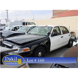 2004 FORD CROWN VIC POLICE CAR, 