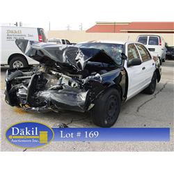 2004 FORD CROWN VIC POLICE CAR, 