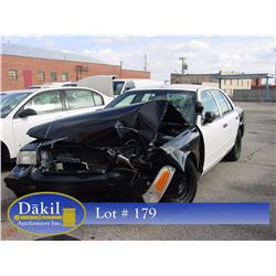 2002 FORD CROWN VIC POLICE CAR, 
