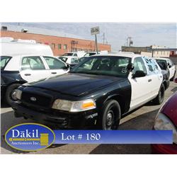 2002 FORD CROWN VIC POLICE CAR, 