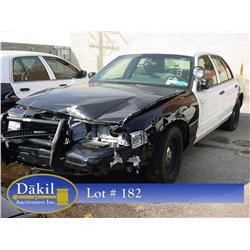 2002 FORD CROWN VIC POLICE CAR, 