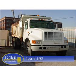2001 IHC 4900 DUMP TRUCK, 