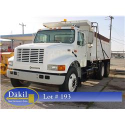 2001 IHC 4900 DUMP TRUCK, 