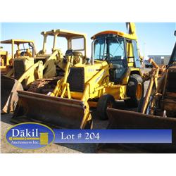 1992 JOHN DEERE 300D BACKHOE, 