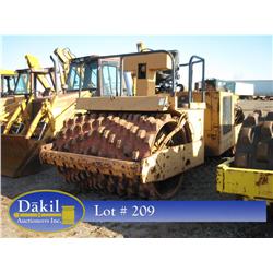 SHEEP FOOTED DOUBLE DRUM COMPACTOR;