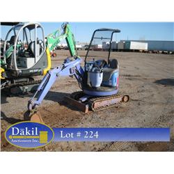 KOMATSU PC08UU TRACK HOE, 