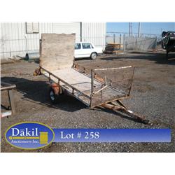 SMALL TRAILER--NO TITLE BILL OF SALE ONLY; 