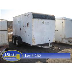 ENCLOSED TRAILER-NO TITLE, BILL OF SALE ONLY; 