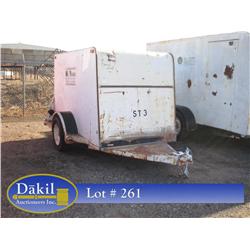 ENCLOSED TRAILER--NO TITLE BILL OF SALE ONLY; 