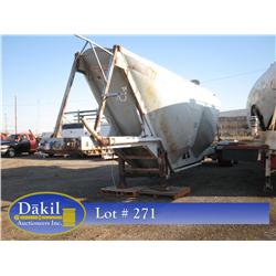 DRY MATERIAL TRAILER--NO TITLE BILL OF SALE ONLY; 
