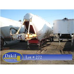 DRY MATERIAL TRAILER--NO TITLE BILL OF SALE ONLY; 