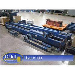 FORWARD TWO POST LIFT 10,000 LBS W/TRUCK ADAPTERS; 