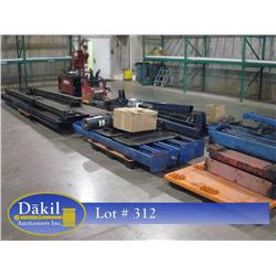 FORWARD FOUR POST LIFT 12,000 LBS W/ROLL JACK; 