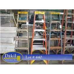 6' FIGERGLASS LADDERS; 