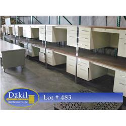 METAL DESKS ; 