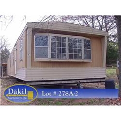 1981 FAIRMONT 14X65 MOBILE HOME