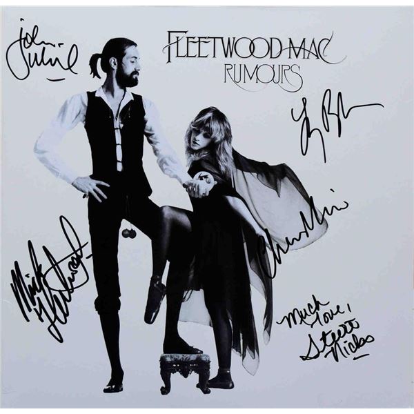 Fleetwood Mac Rumours signed  album
