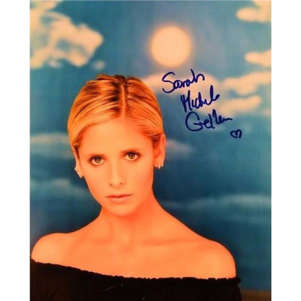 Buffy The Vampire Slayer Sarah Michele Gellar signed portrait photo