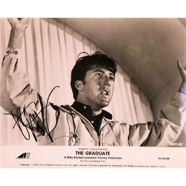 The Graduate Dustin Hoffman signed photo
