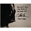 Image 1 : Darth Vader C. Andrew Nelson Signed Photo