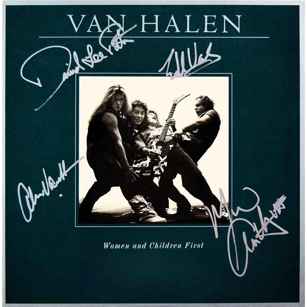 Van Halen signed Women and Children First album