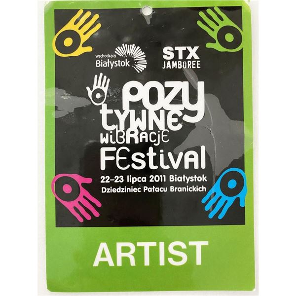 James Taylor Pozytywne Wibracje Backstage Artist Pass