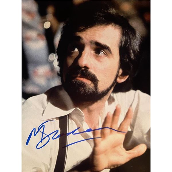 Director Martin Scorsese signed photo