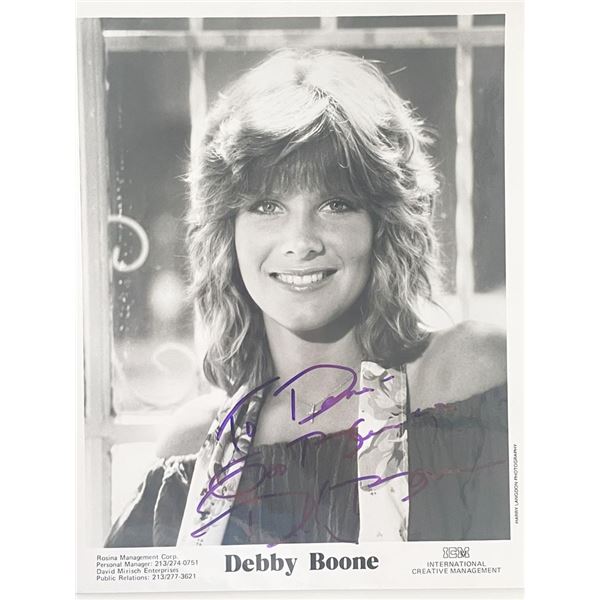You Light Up My Life Debby Boone signed photo
