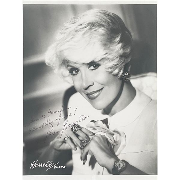 Gossip Columnist Rona Barrett signed photo