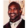 Image 1 : Boxer Evander Holyfield signed portrait photo