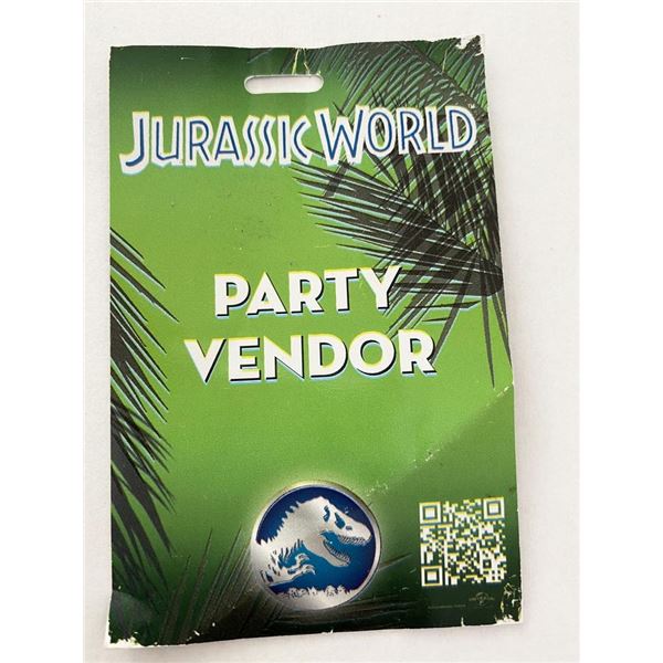 Jimmy Buffet Jurassic World Party Vendor Pass