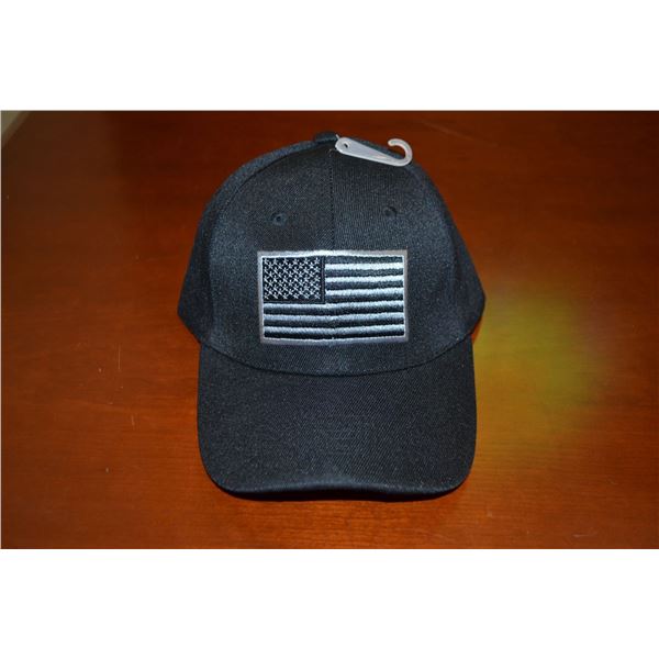 American Flag Cap - Black