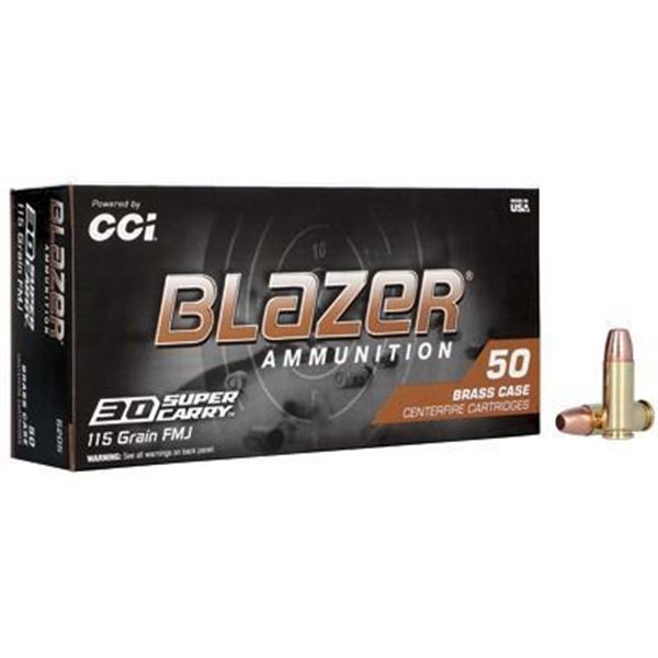 BLAZER BRASS 30SC 115GR FMJ - 250 Rounds