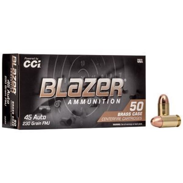 BLAZER BRASS 45ACP 230GR FMJ - 250 Rounds