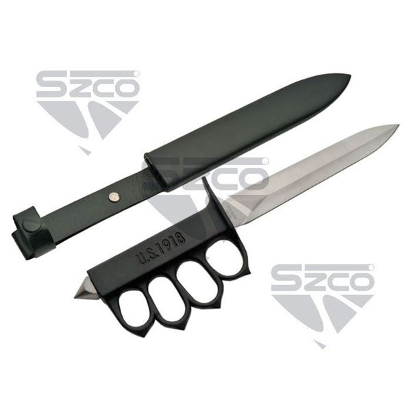 SZCO 12" 1918 WWI TRENCH KNIFE