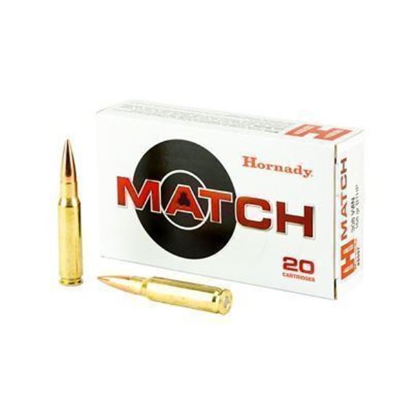 HRNDY 308WIN 168GR BTHP MTCH - 60 Rounds