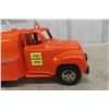Image 2 : Tonka State Highway Dept No 16 Tanker Truck Pressed Steel 1957 16" Professionally Restored