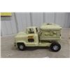 Image 6 : Buddy L Pressed Steel Auto Carrier Truck and Trailer 1960s 26" Long