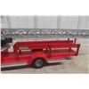 Image 4 : Doepke Model Toys Rossmoyne Ariel Ladder Truck Pressed Steel 1950s 33" Long