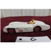 Image 2 : Dinky No 237 Mercedes Benz Race Car 1958 to 1964 1/43 Scale