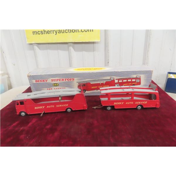 Dinky Supertoys No 983 Car Carrier and Trailer 1958 to 1963 1/43 Scale in Box