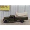 Image 1 : Buddy L Army Transport Truck Pressed Steel 1940s or 1950s 20" Long