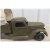 Image 7 : Buddy L Army Transport Truck Pressed Steel 1940s or 1950s 20" Long