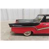 Image 3 : Bandai Ford Fairlane Ranchero Friction Tin Litho 1950s 12" Long