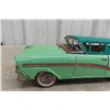 Image 2 : Bandai Ford Fairlane Station Wagon Friction Tin Litho 1950s 12" Long