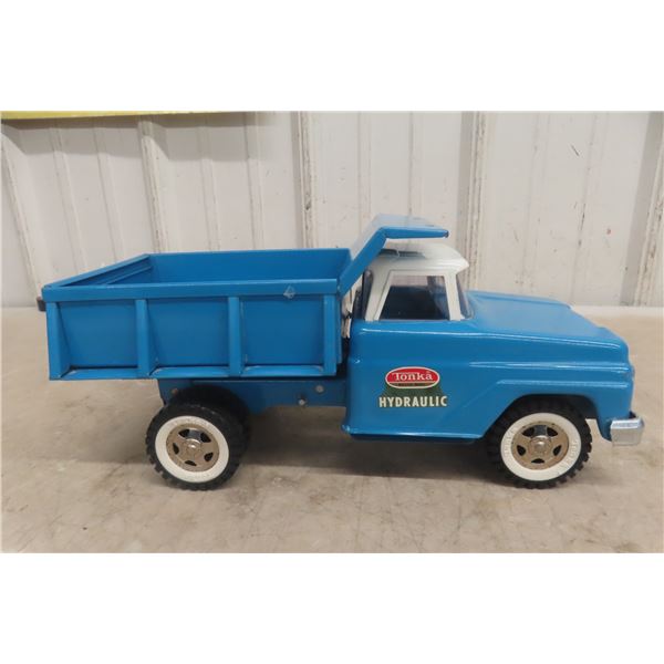 Tonka Hydraulic Dump Truck Pressed Steel 1960 13"