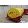 Image 12 : Otaco Minnitoy Shell Tanker Truck and Trailer Pressed Steel 1940s or 1950s 28" Long - Professionall