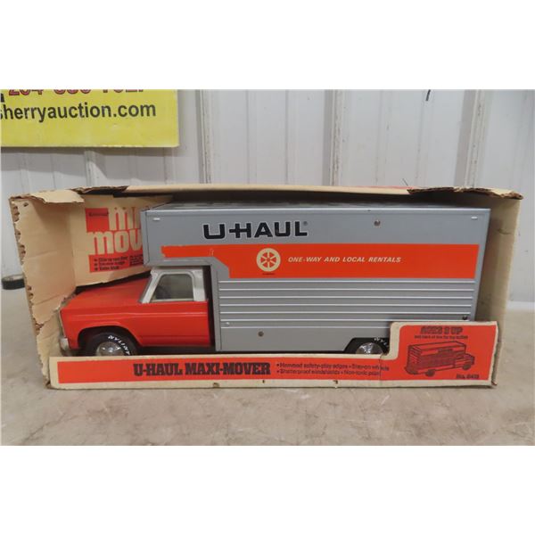Nylint U Haul Maxi Mover No 841 Truck Pressed Steel 1970s 18" in Box