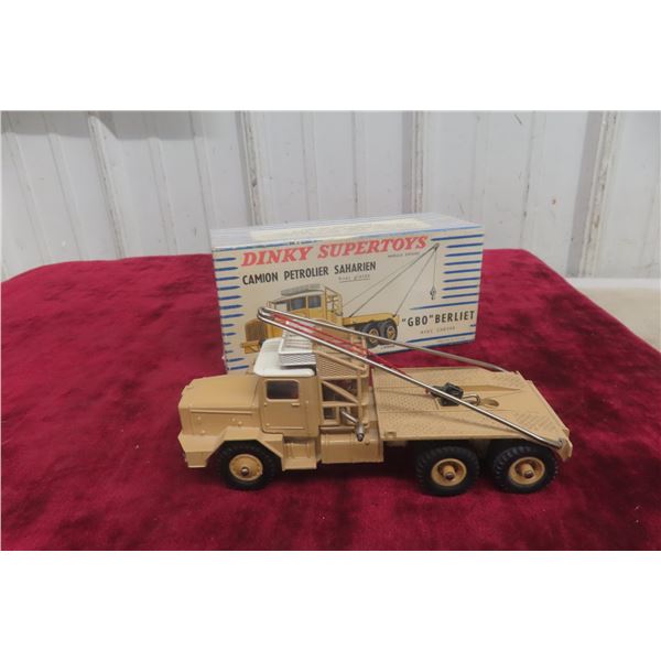 Dinky Supertoys No 888 Berliet GBO Camion Petrolier Saharien 1960 to 1968 1/43 Scale in Box