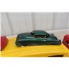 Image 11 : Structo Auto Transport Car Carrier 1950s Pressed Steel Plus 3 Metal Cars